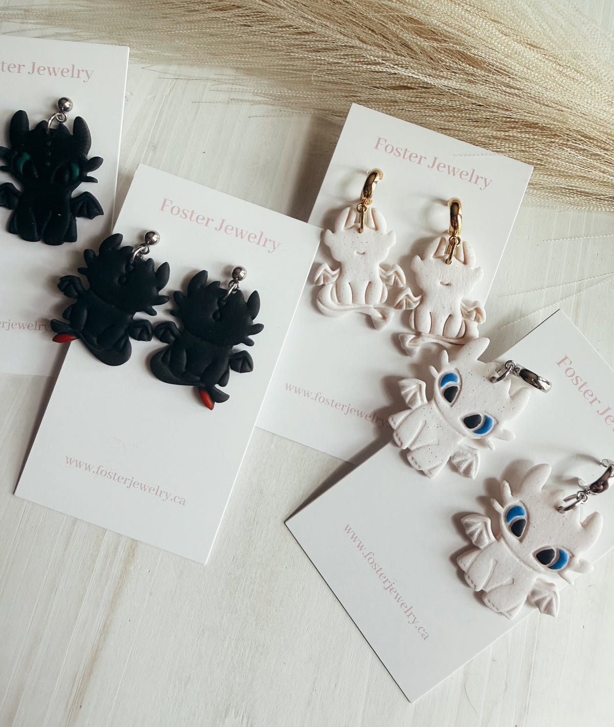 Dragon earrings