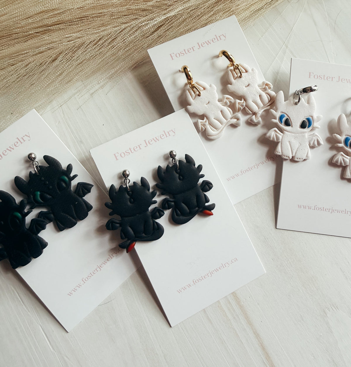 Dragon earrings