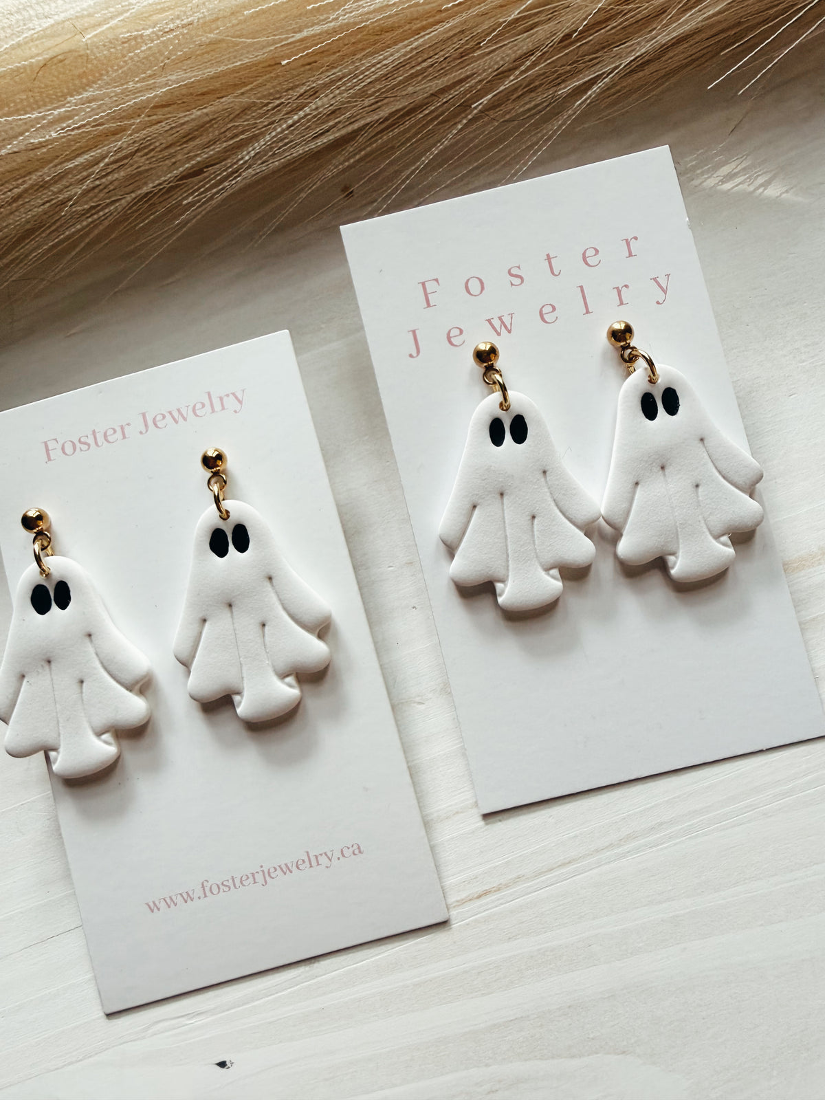 Ghost earrings