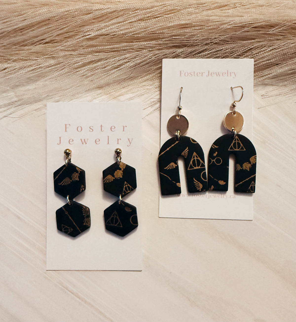 HP symbols earrings