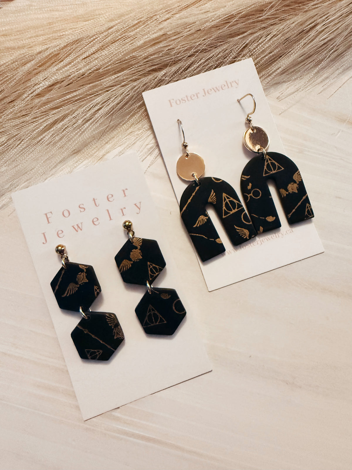 HP symbols earrings