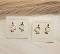 Tea cup earrings
