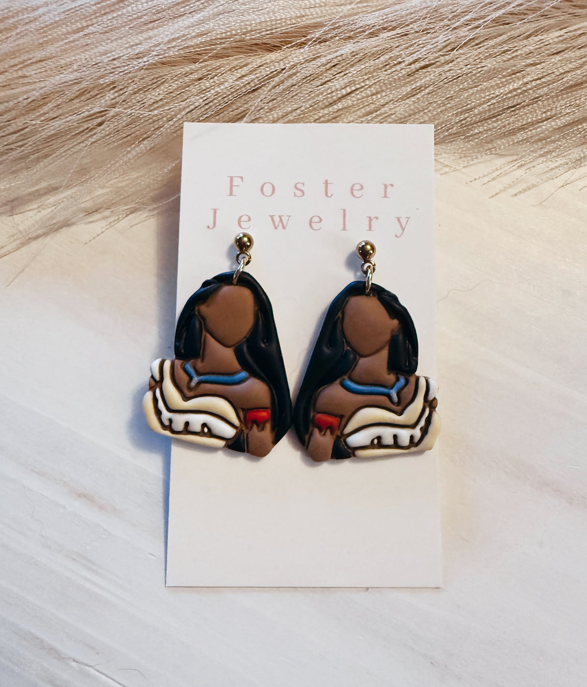 Indigenous princess earrings
