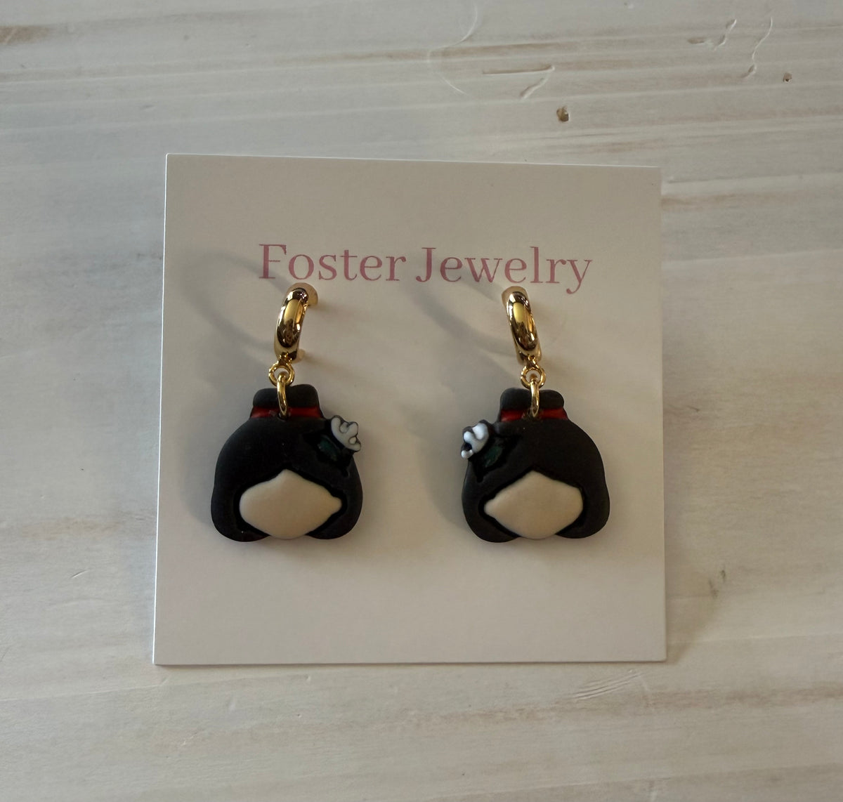 Mini princess earrings