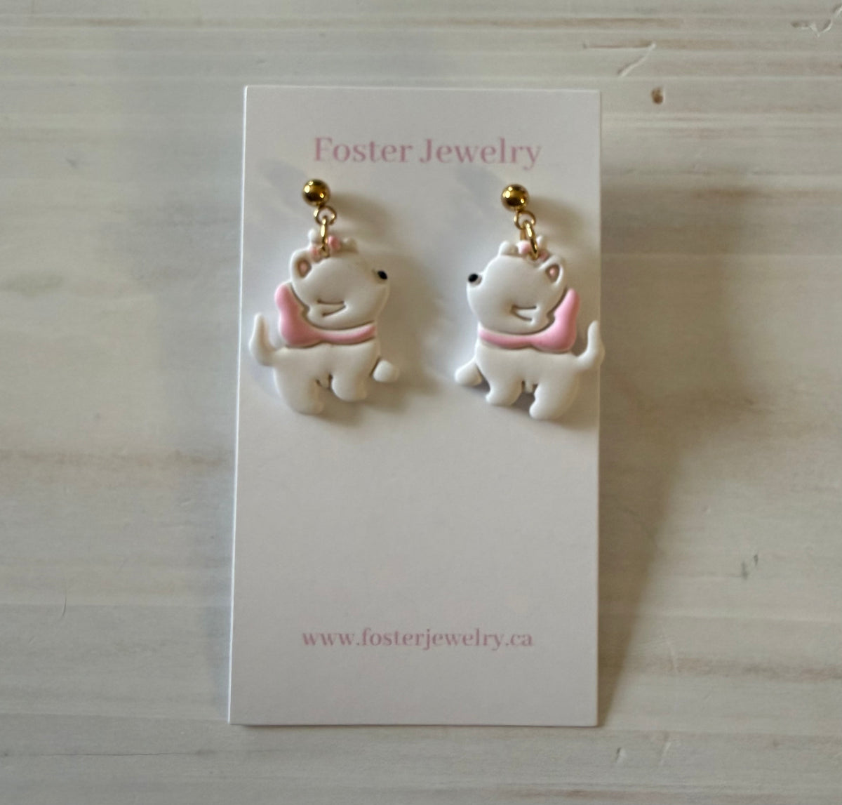 Cat earrings