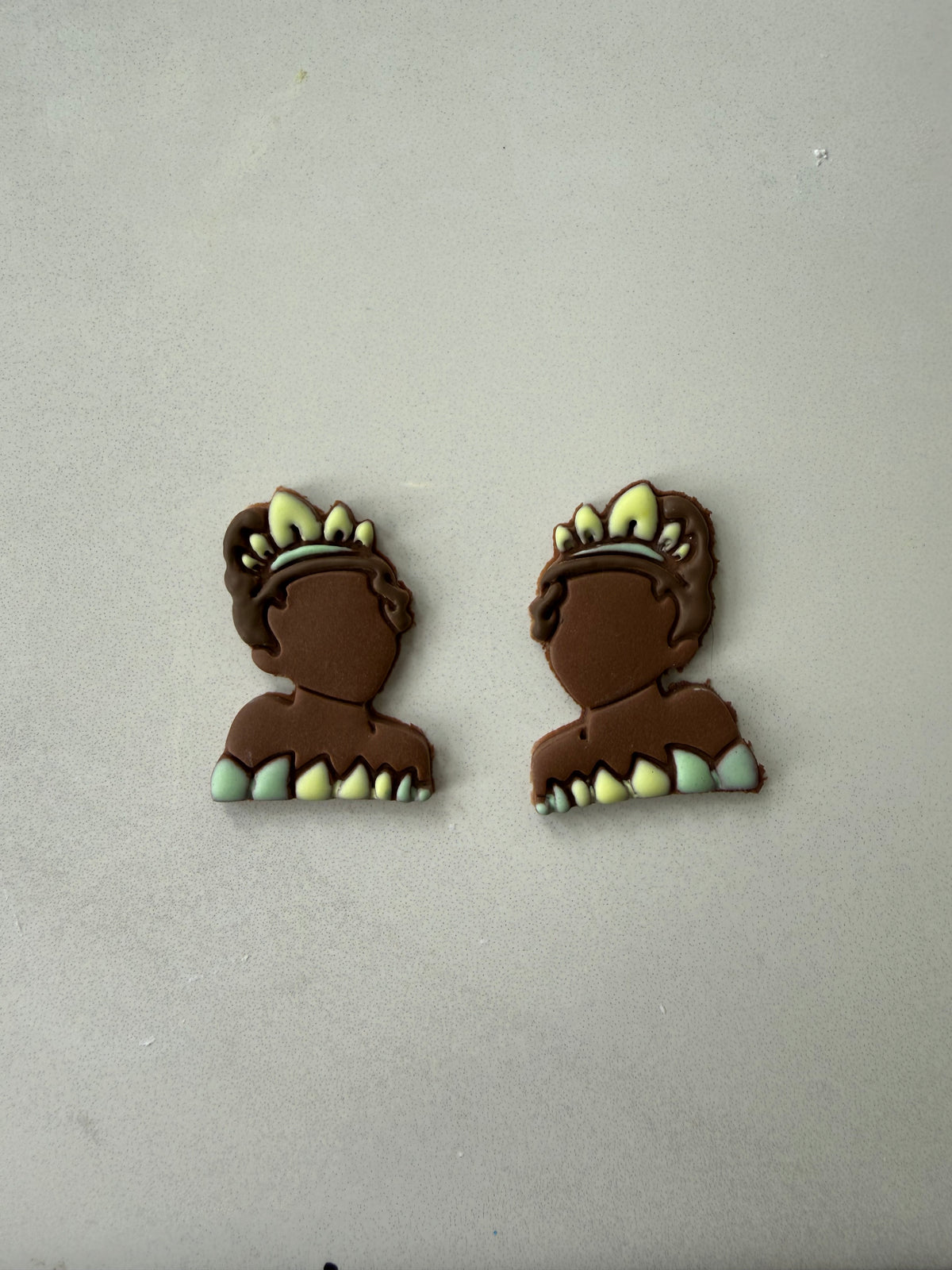 Frog princess earrings