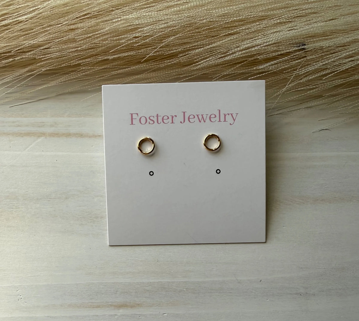 Mini Triangle or Circle studs