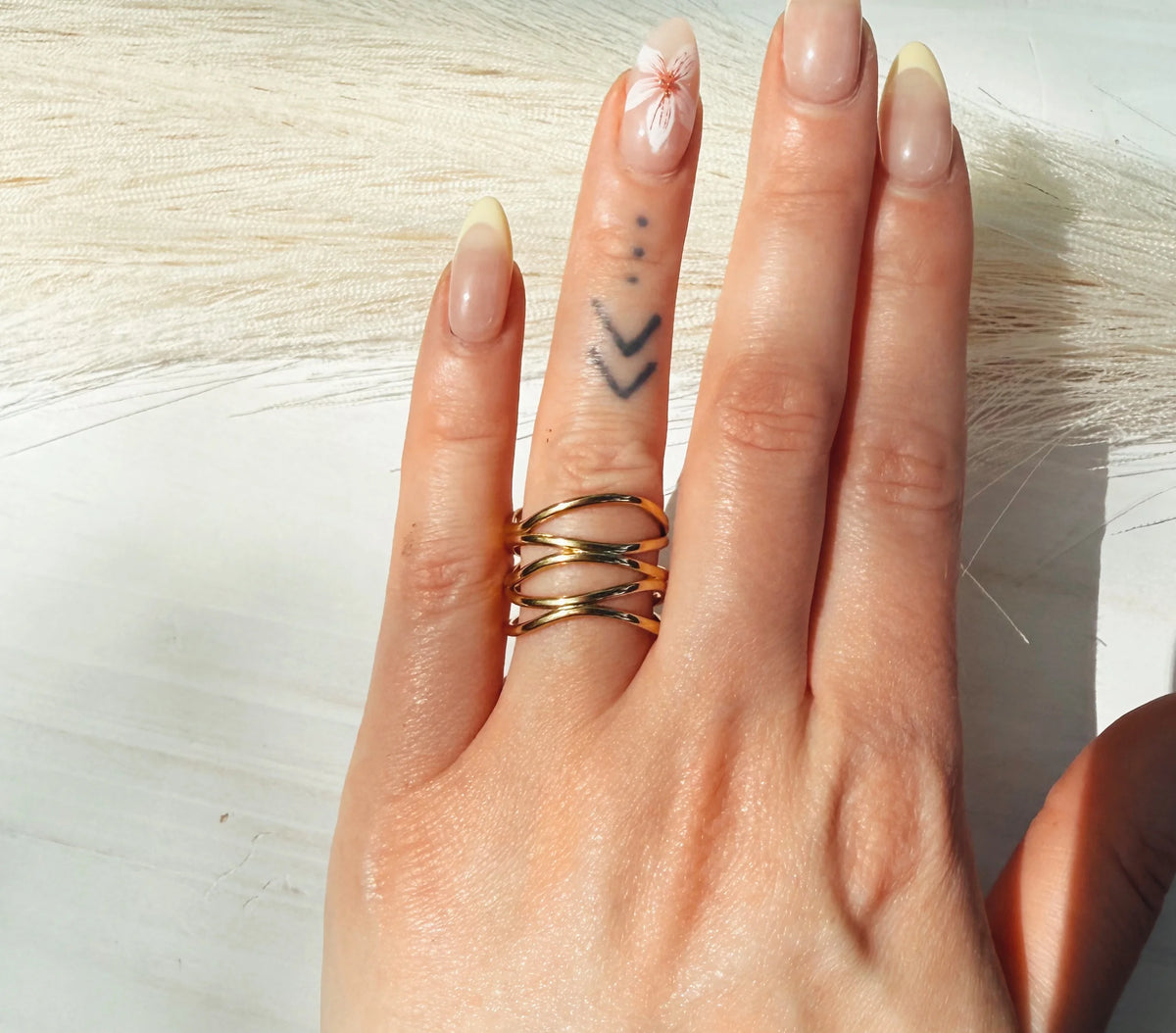 Unique abstract ring