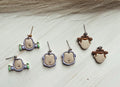 Astronaut earrings