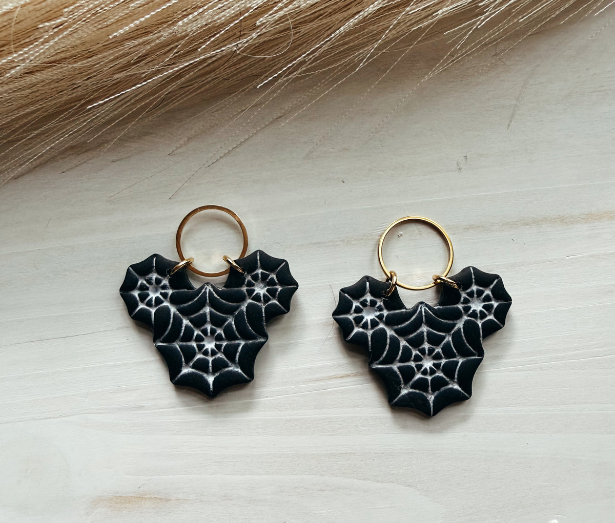 Mouse web earring
