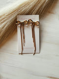 The Darling Bow earrings