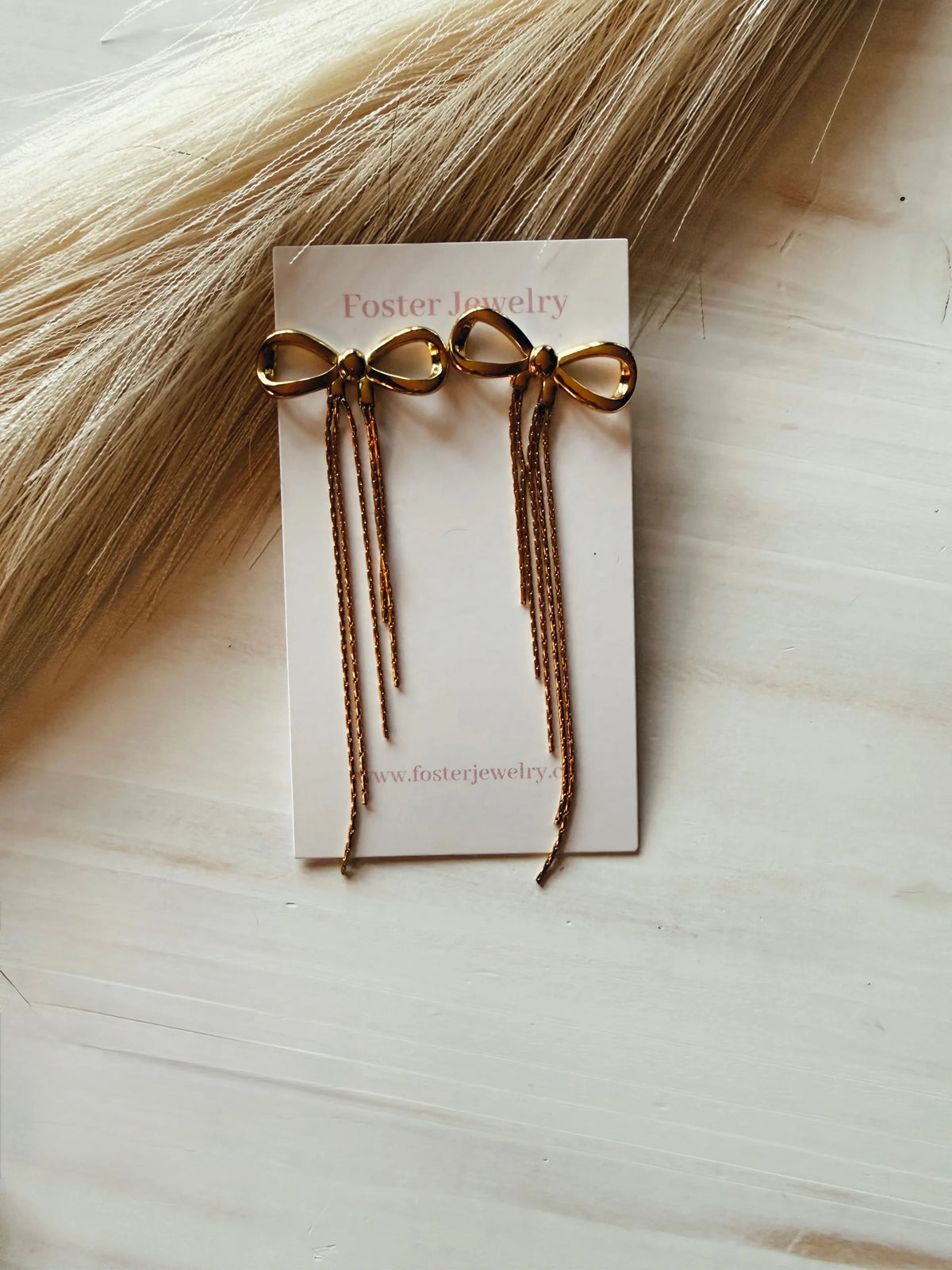 The Darling Bow earrings