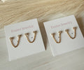 The Halo Chain earrings