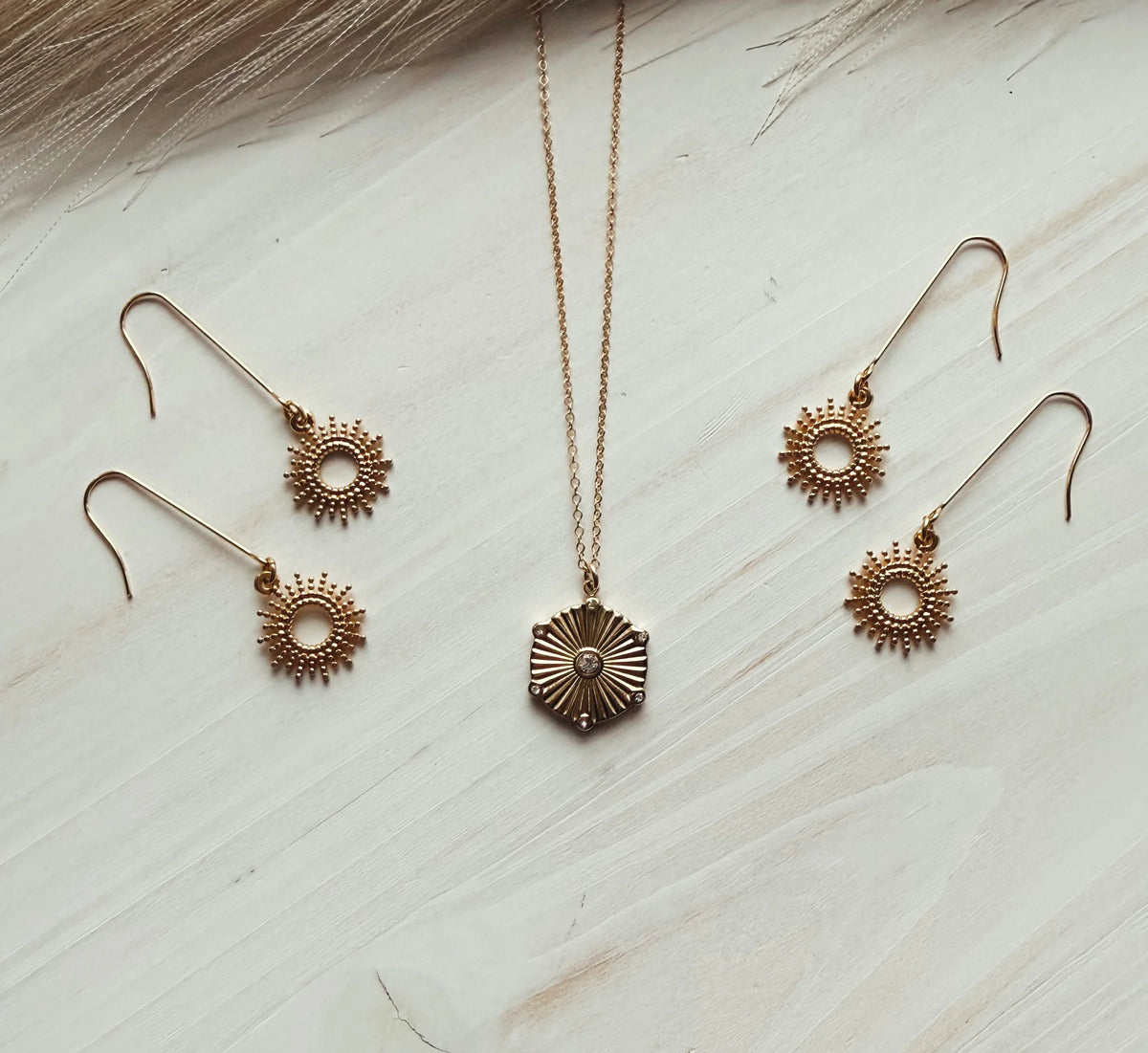 The Solar Hex Necklace