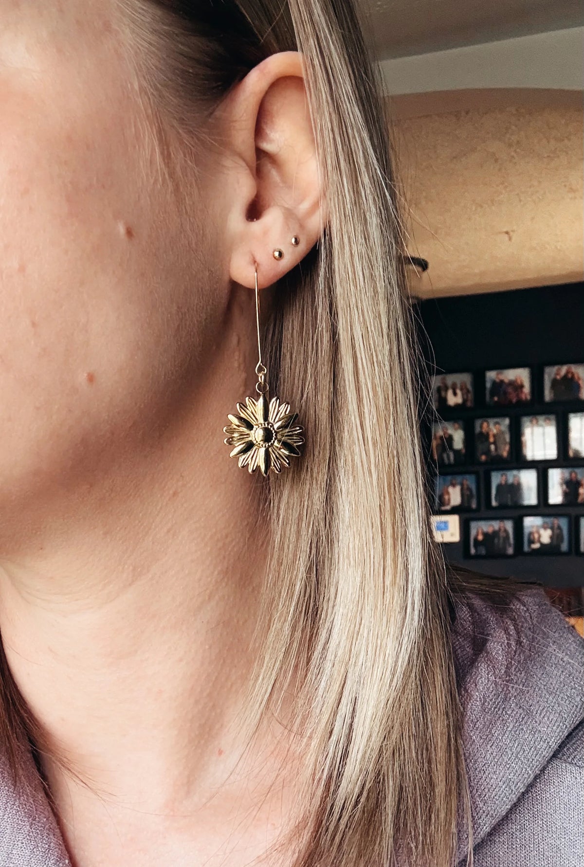 The Soleil earrings
